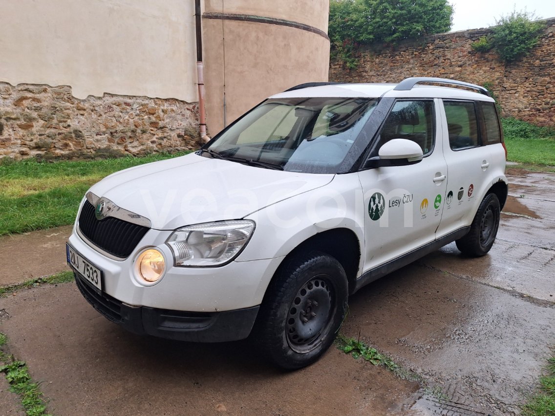 Online aukce: ŠKODA  YETI 4X4