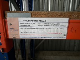 Online aukce:   SLP SL - PALETOVÝ REGÁL