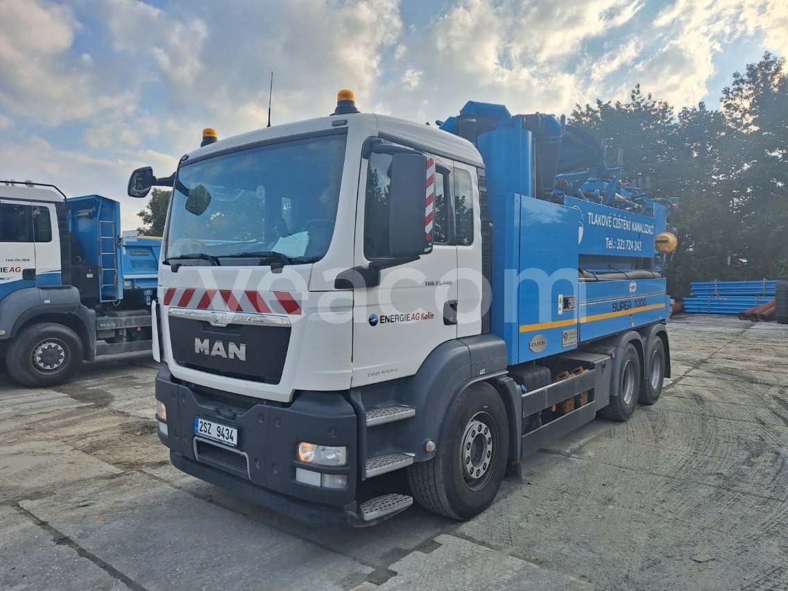 Online aukce: MAN  TGS 33.440 6X4 + FABOK