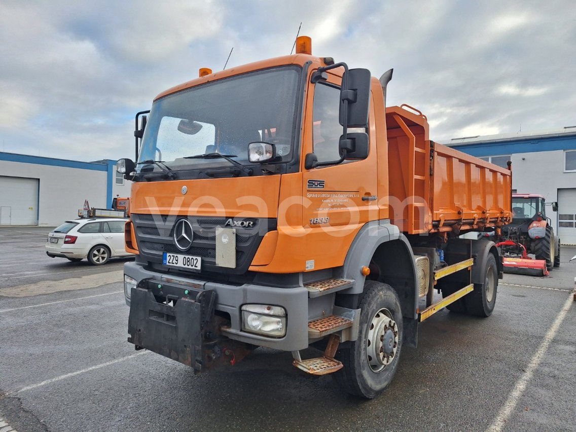 Online aukce: MB  AXOR 1833 AK 4X4