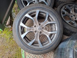 Online aukce:   4 KS PNEU BRIDGESTONE DUELER H/P SPORT 225/55 R18 98V (2,5 - 3 MM)+AL DISKY SHONAN
