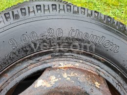 Online aukce:   2 KUSY PNEUMATIK BARUM CHEMLON 9,00-20 S OCEL.DISKY