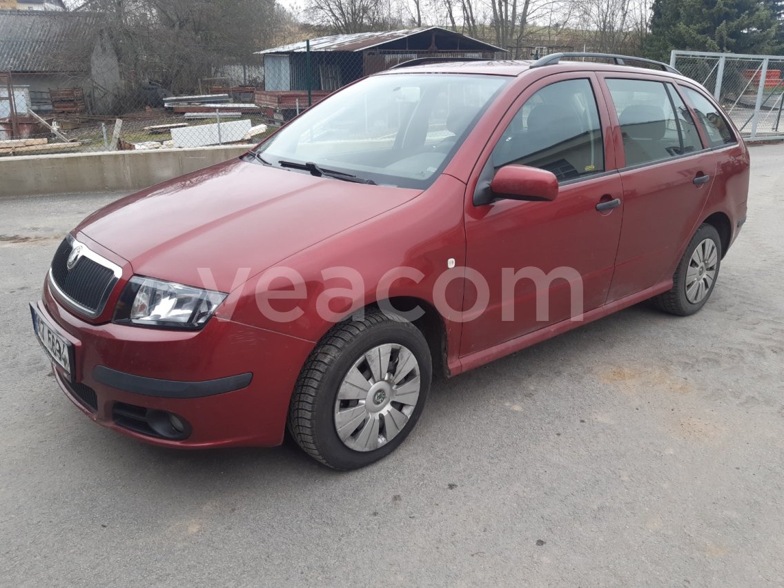 Online auction: ŠKODA Fabia 