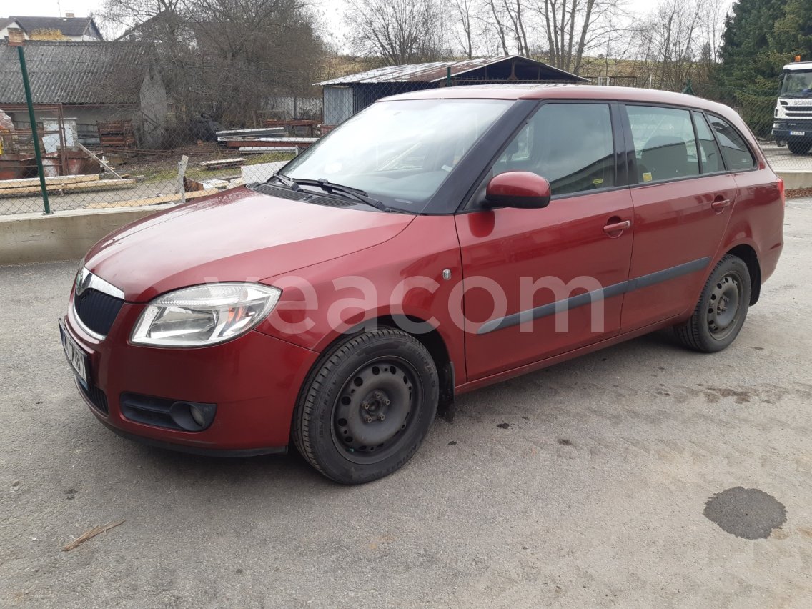 Online auction: ŠKODA Fabia 