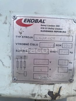 Online aukce:   EKOBAL EKOPACK 40