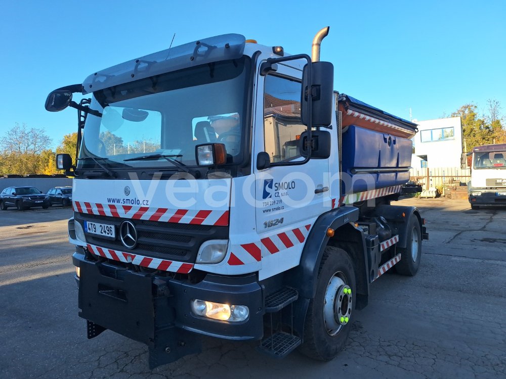 Online aukce: MB  ATEGO 1624 4X4 + SCHMIDT B40-36