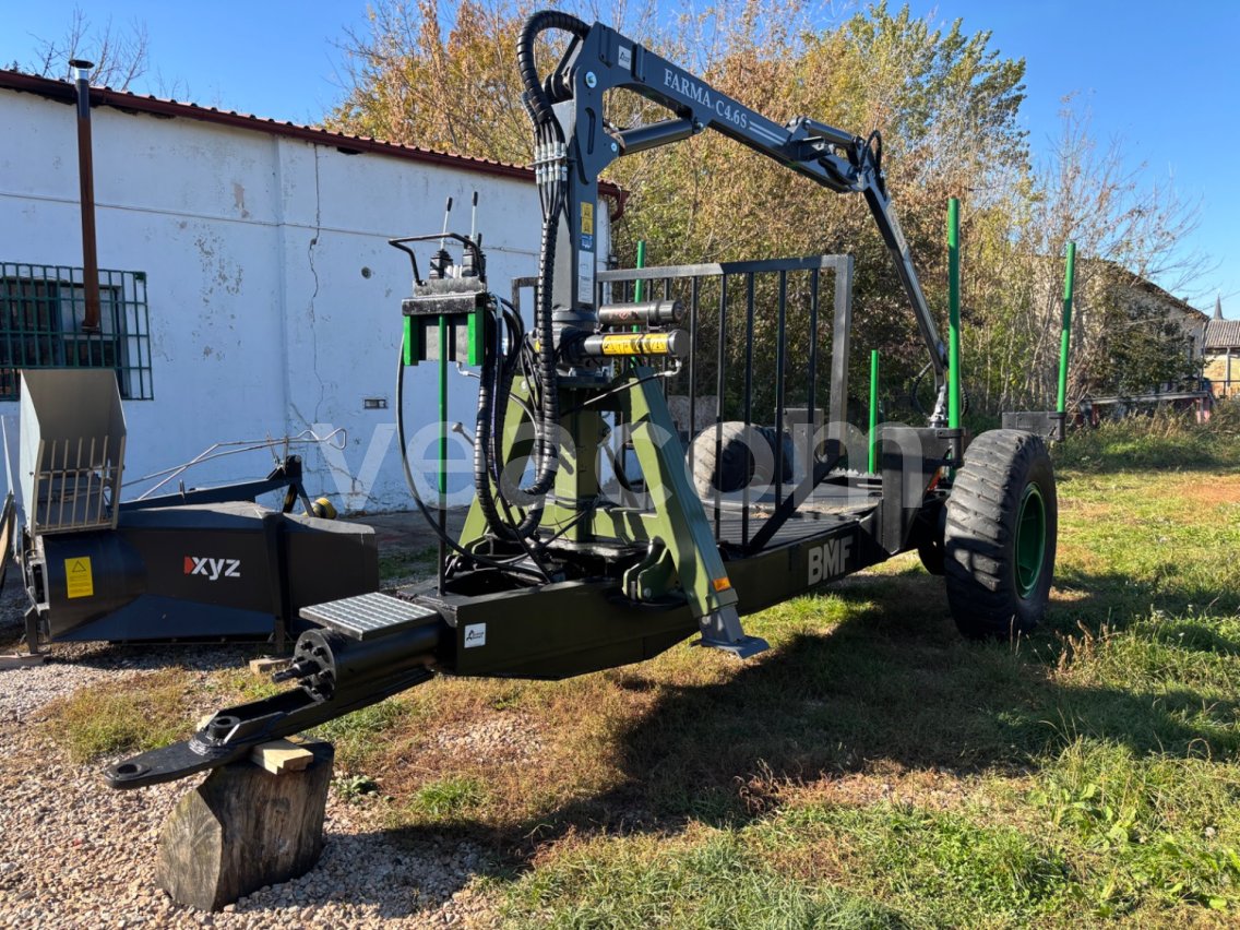 Online auction: FARMA  C4.6S - KOMPLEXNÁ VYVÁŽACIA SÚPRAVA S POHONOM NÁPRAV OD BMF