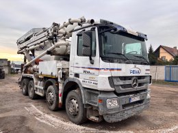 Online aukce: MERCEDES-BENZ  ACTROS 4141 8X4 + PUTZMEISTER M24