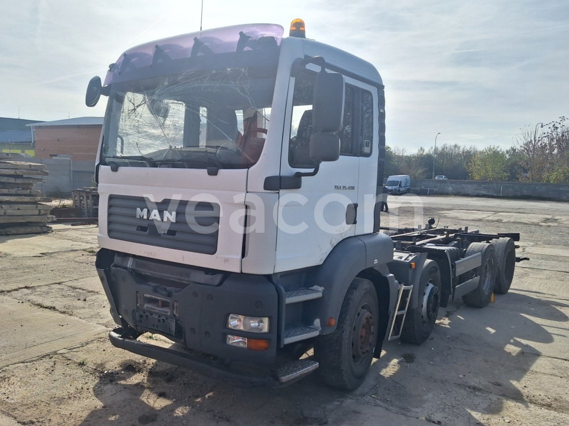 Online aukce: MAN  TGA 35.400 8X4