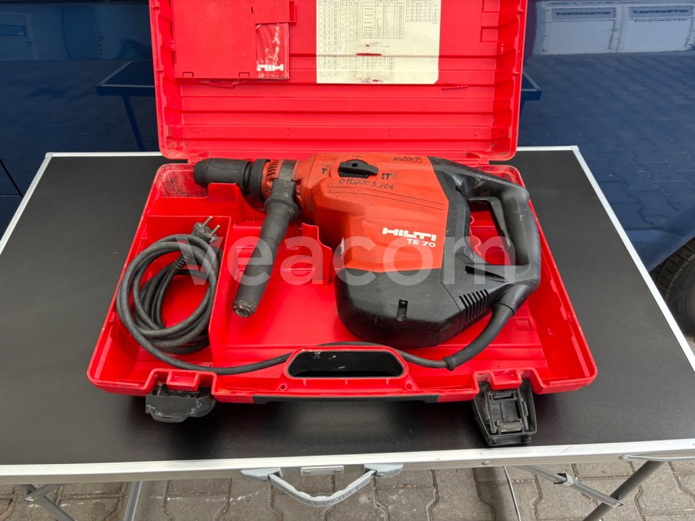Online aukce: HILTI  TE70 ATC-ELEKTRICKÉ KOMBINOVANÉ KLADIVO