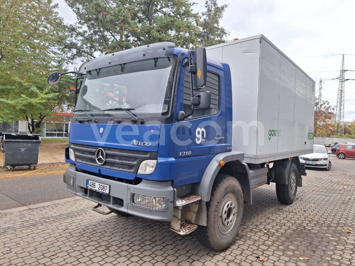 Online aukce: MB  ATEGO 1318 4X4 + POJÍZDNÁ DÍLNA