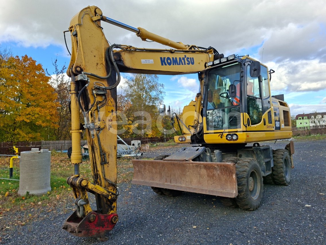 Online aukce: KOMATSU  PW 180 - 10 4X4