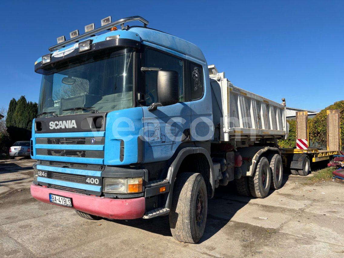 Online aukce: SCANIA  P124CB 400 6X6