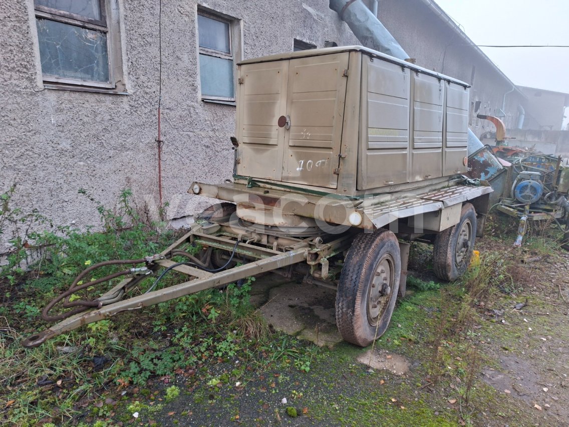 Online auction:   ELEKTROCENTRÁLA ČSAD 30-3-400 PO 02 NA PŘÍVĚSU