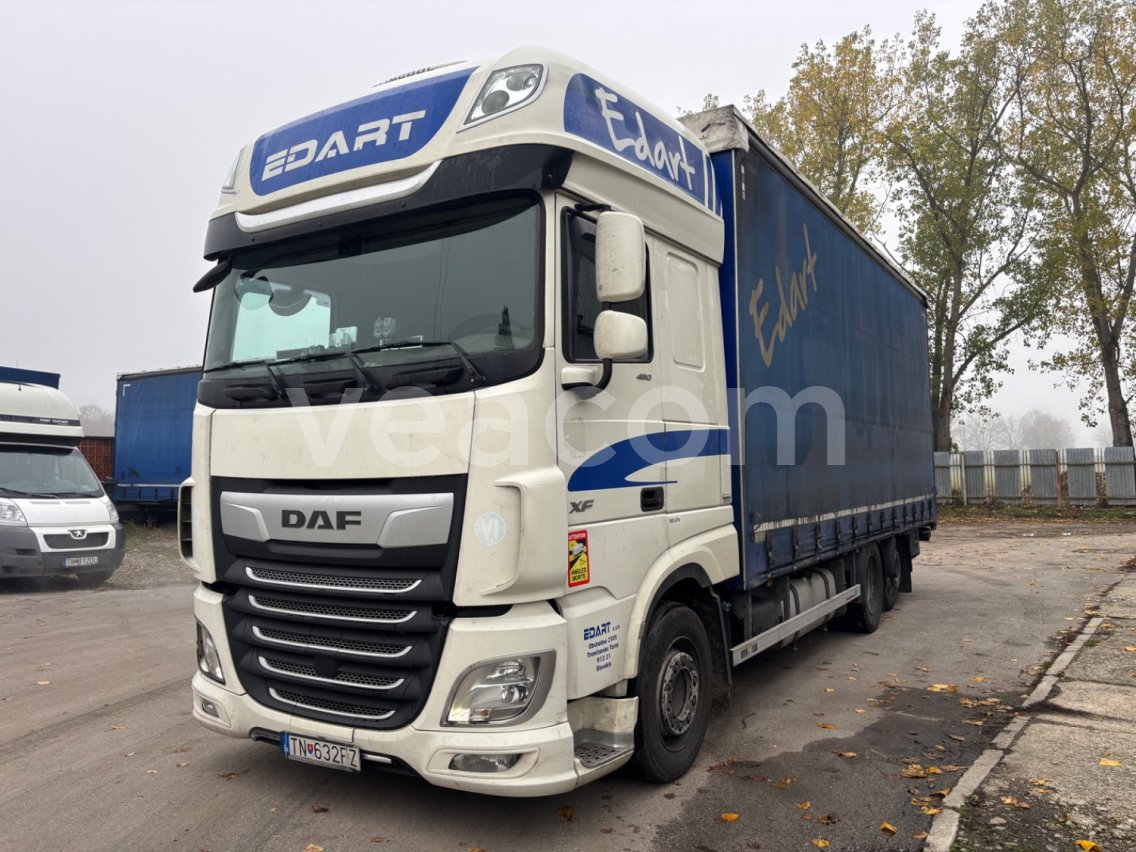 Интернет-аукцион: DAF  XF 480 FAR 6X2 + HIPOCAR HTV18