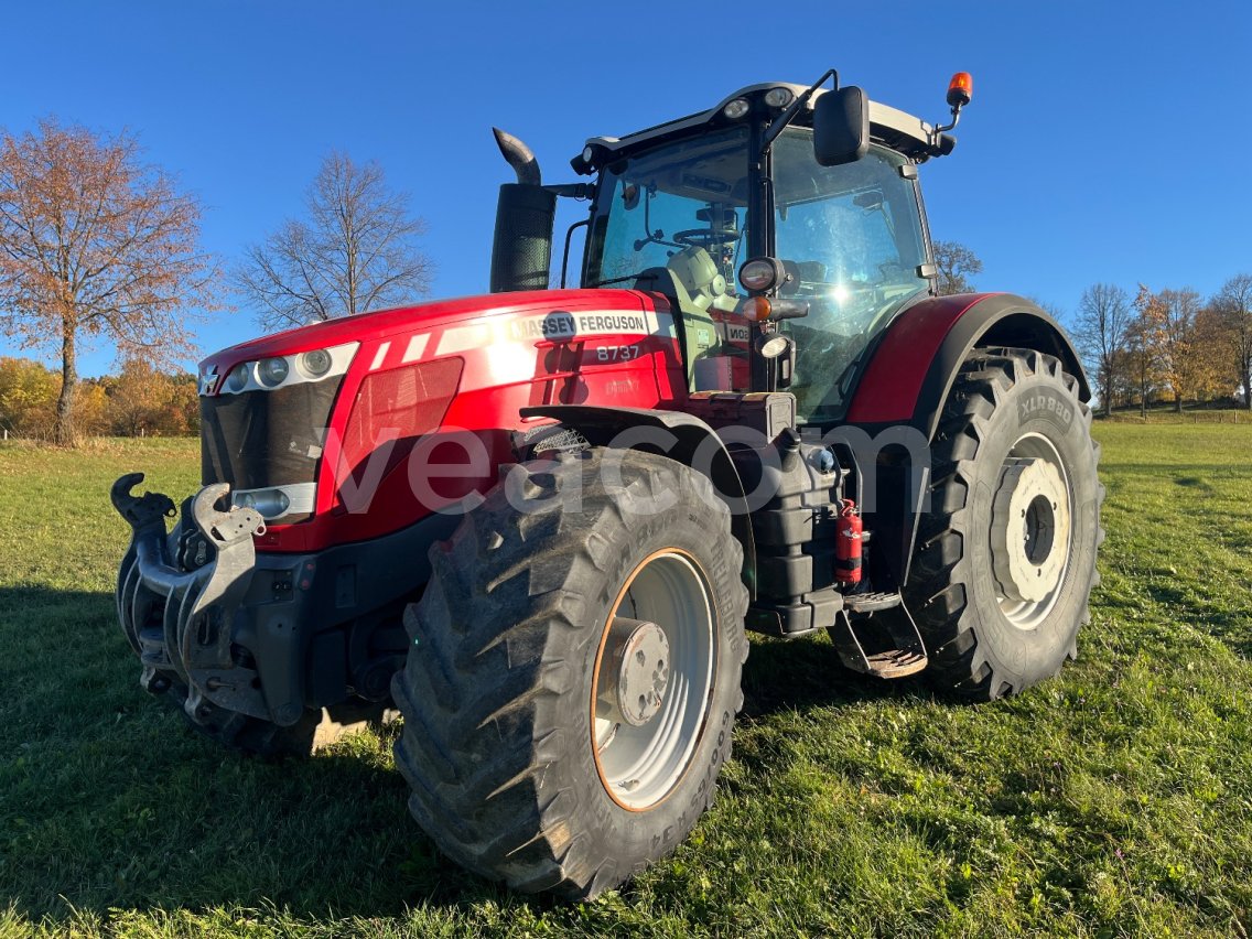 Online aukce: MASSEY FERGUSON  8737 4X4