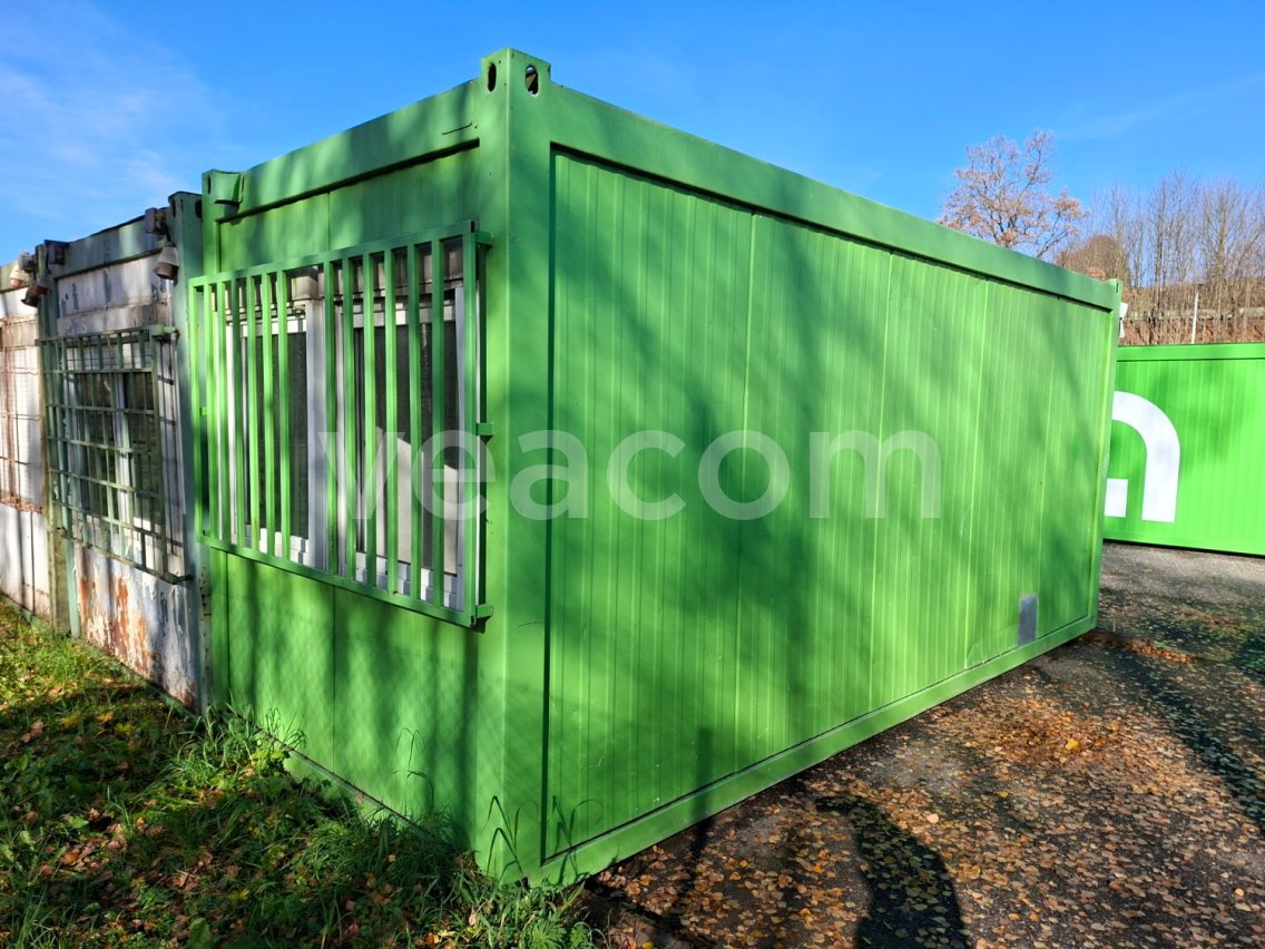 Online aukce:   STAVEBNÍ BUŇKA 6,05 X 2,45 X 2,80 M