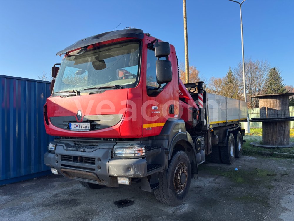 Online auction: RENAULT  KERAX 430.26 6X6 + HR
