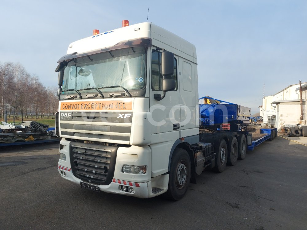 Online aukce: DAF  FTM XF 105.510 8x4 + GOLDHOFER STZ-VL4-47/80