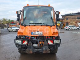 Online aukce: MB  UNIMOG U400 4X4+ STRATOS B30 24 VALN + SHMIDT KL V32