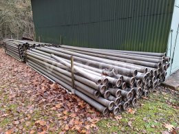 Online aukce:  SOUBOR ZÁVLAHOVÉHO POTRUBÍ, PRŮMĚR 12 CM, 9,5 CM A 7 CM