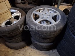 Online aukce:  ALU KOLA-PNEU CONTINENTAL 205/55 R16