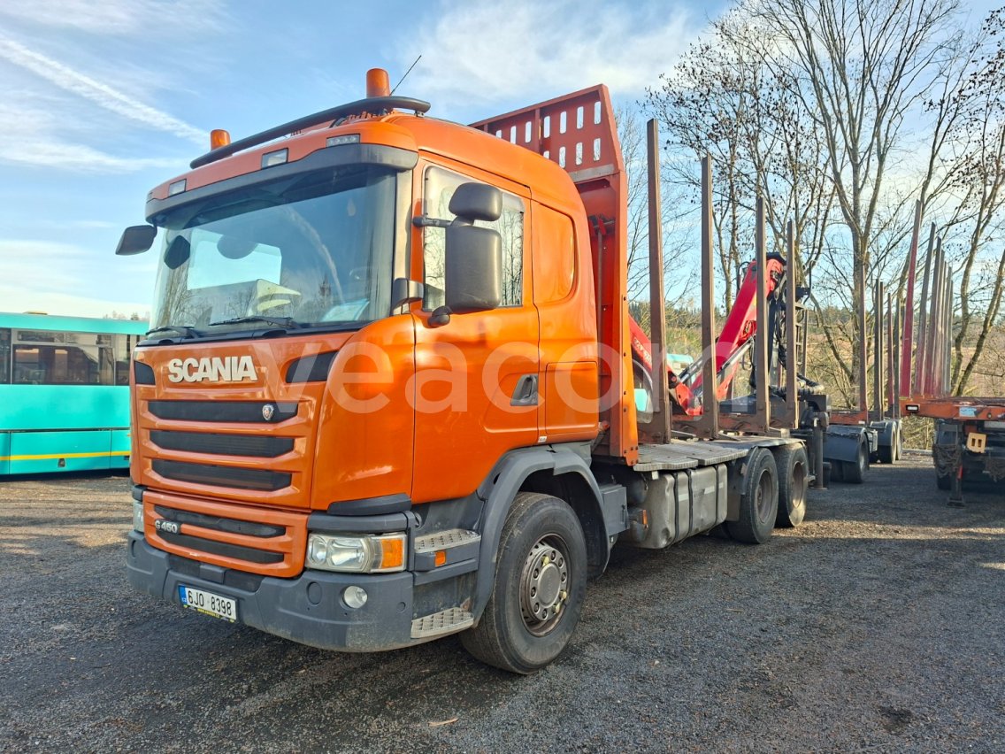 Online aukce: SCANIA  G 450 6X4 + HR + DOLL A3K
