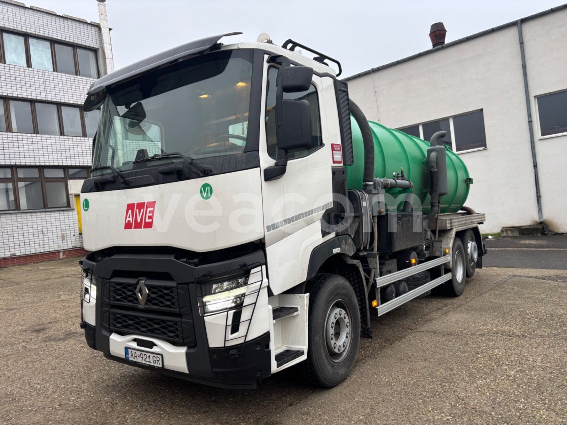 Online aukce: RENAULT  C 6X2 + CISTERNA FEKÁLNA