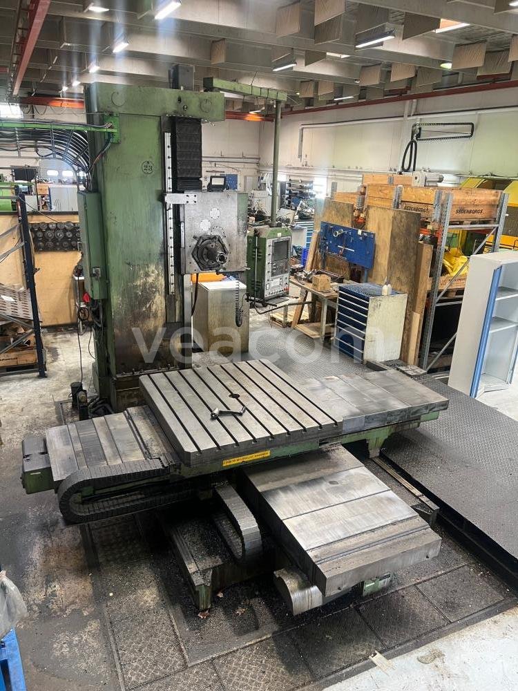 Online auction:  CNC VODOROVNÁ VYVRTÁVAČKA JUARISTI MDR 125 A-CF + OPERAČNÝ SYSTÉM HEIDENHAIN ITNC 530