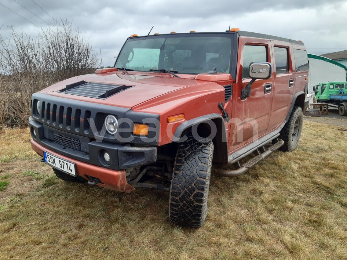 Online aukce:   HUMMER H2