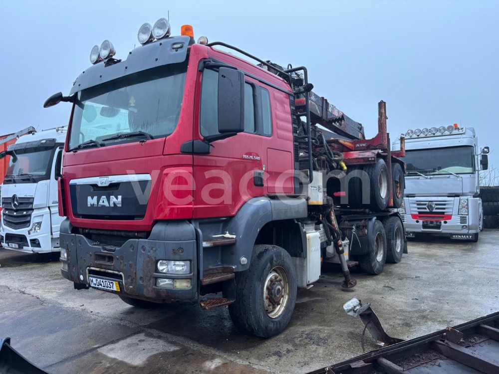 Интернет-аукцион: MAN  TGS 26.540 6X6 BL + HUTTNER LNZ-20