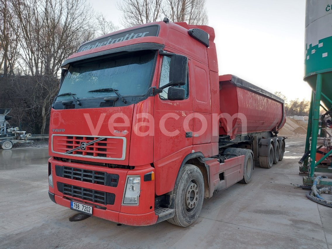 Online árverés: VOLVO  FH12 420 + MENCI TIPPER