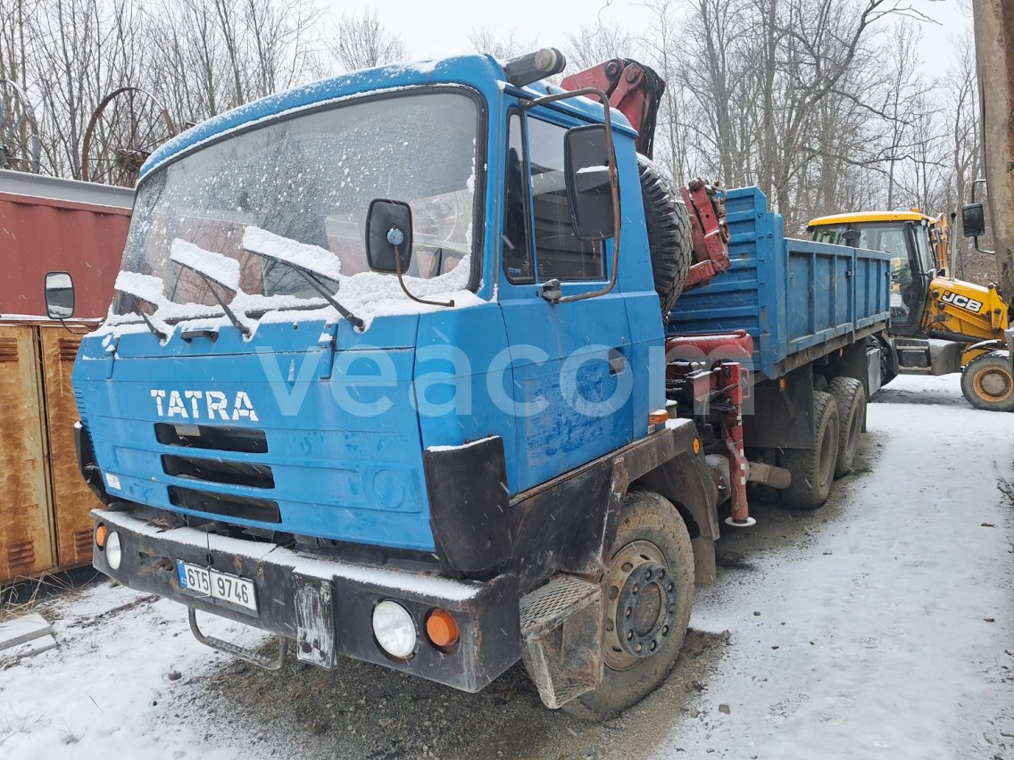 Online auction: TATRA  T815 6X6 + HR