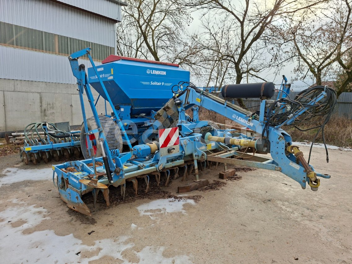 Online auction: LEMKEN  SOLITAIR 9/500 KA-DS + 10/500 KA