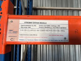 Online auction:   PALETOVÝ REGÁL