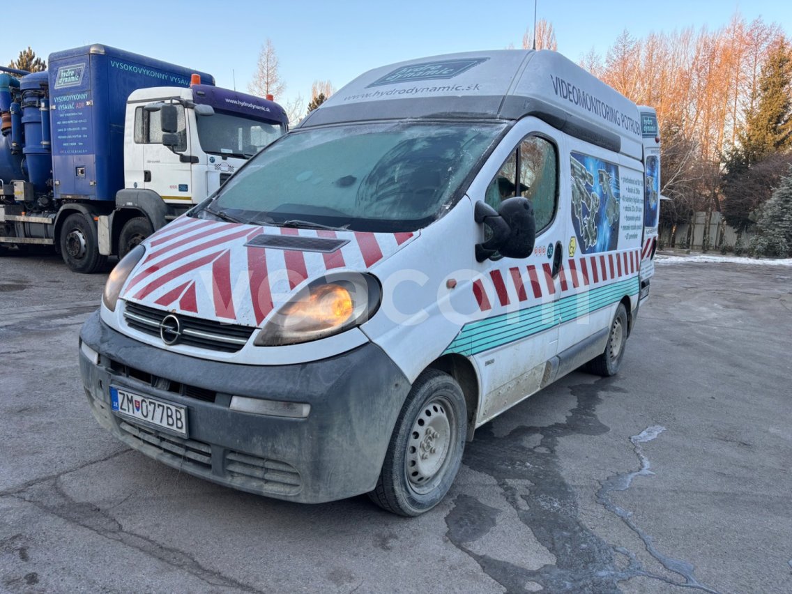 Online aukce: OPEL  VIVARO + SONDA