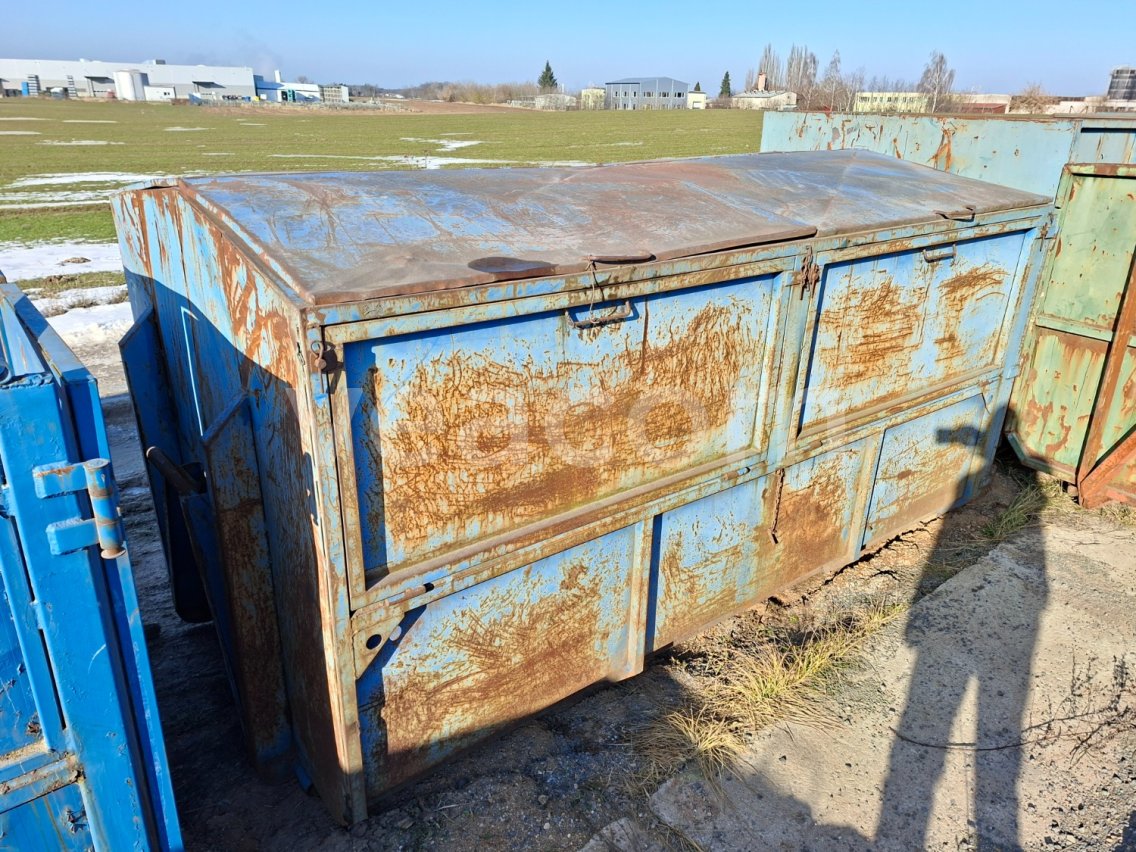 Інтернет-аукціон:   KONTEJNER NA ODPAD UZAVŘENÝ ZOBOR K0-9 (3,35 X 2 X 1,5 M)
