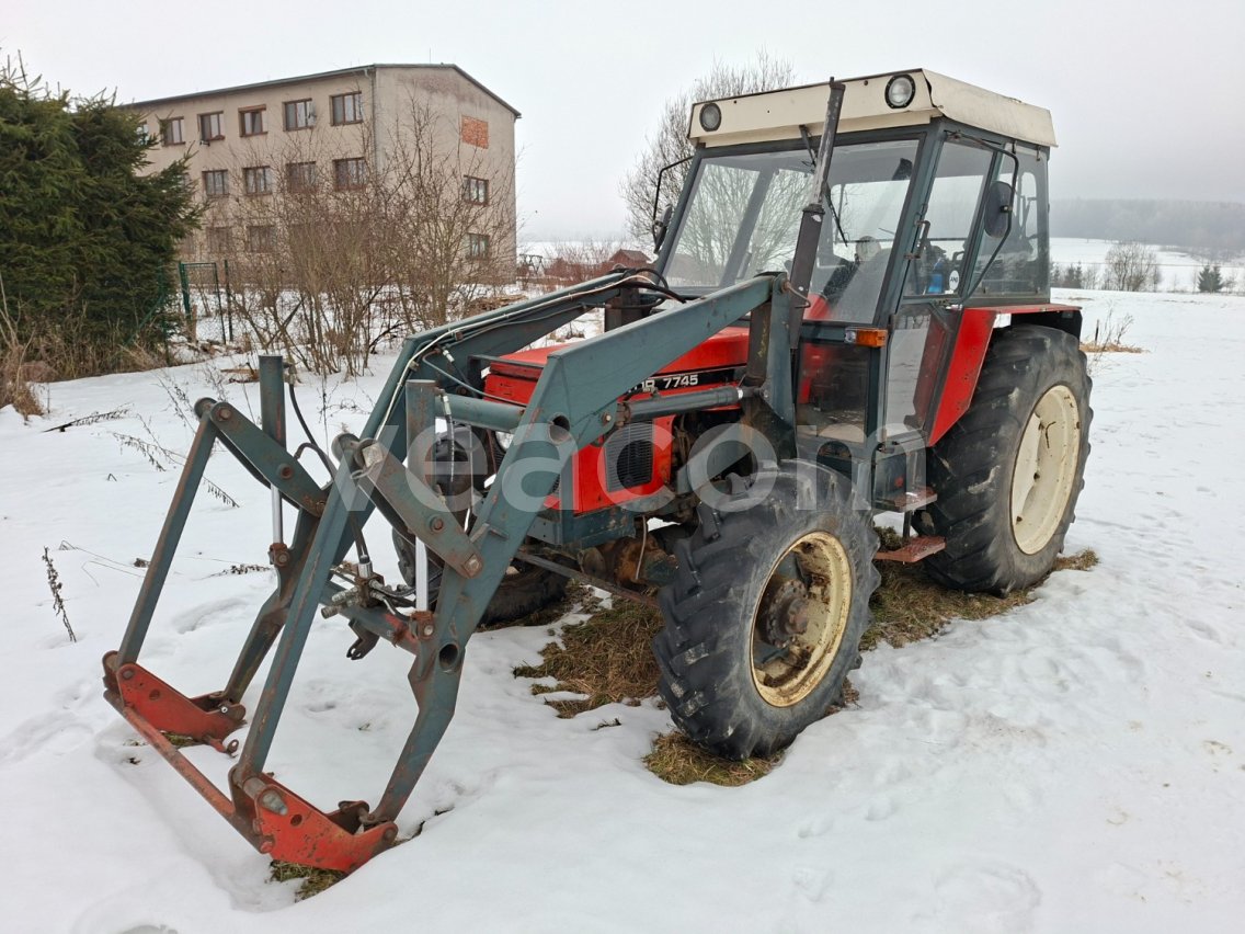 Інтернет-аукціон: ZETOR  7745 4X4  S ČELNÍM NAKLADAČEM