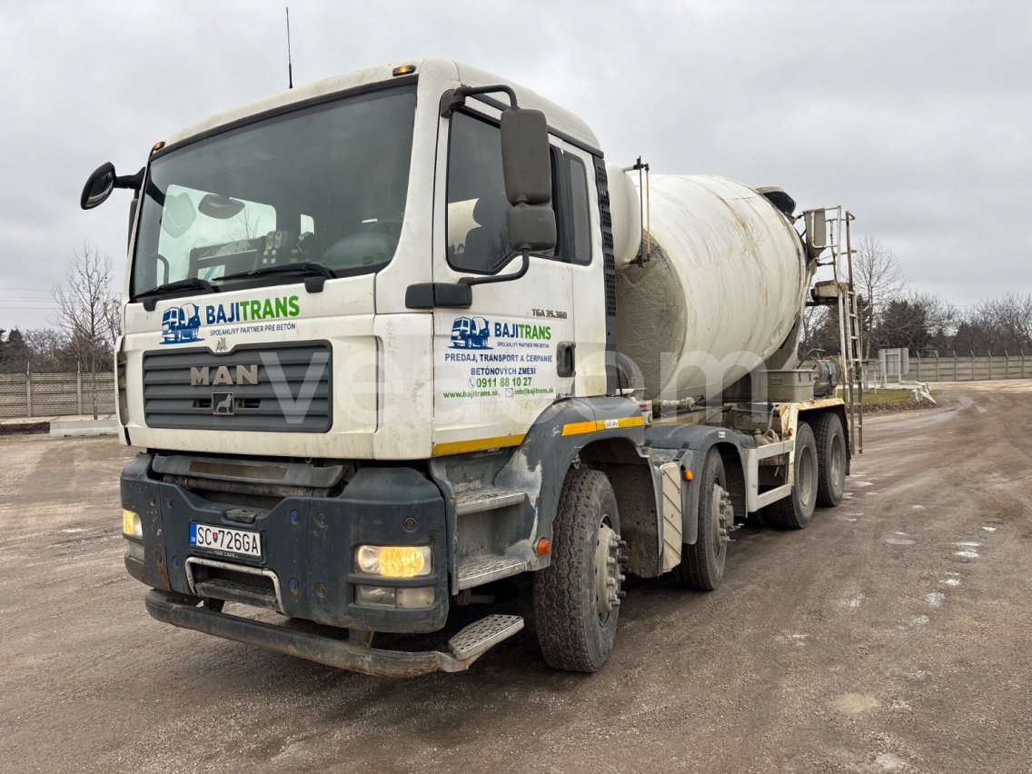 Online aukce: MAN  TGA 35.360 8X6