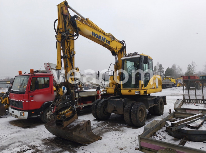 Online aukce: KOMATSU  PW 160-7