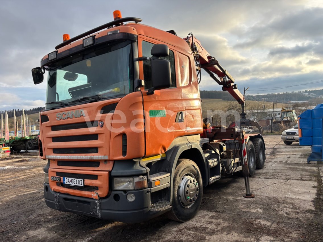 Інтернет-аукціон: SCANIA  R 480 6X4 + HR