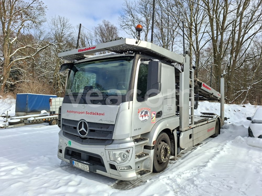 Online-Versteigerung: MB  ACTROS 1843 + KASSBOHRER ATP 012