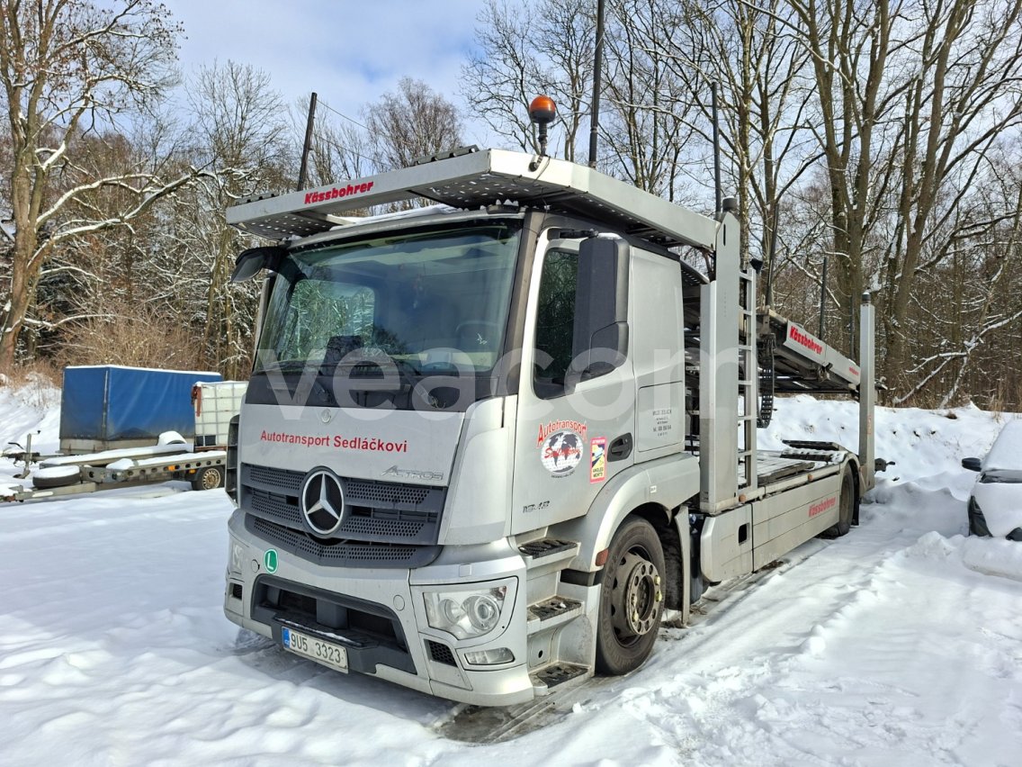 Online-Versteigerung: MB  ACTROS 1843 + KASSBOHRER ATP 012