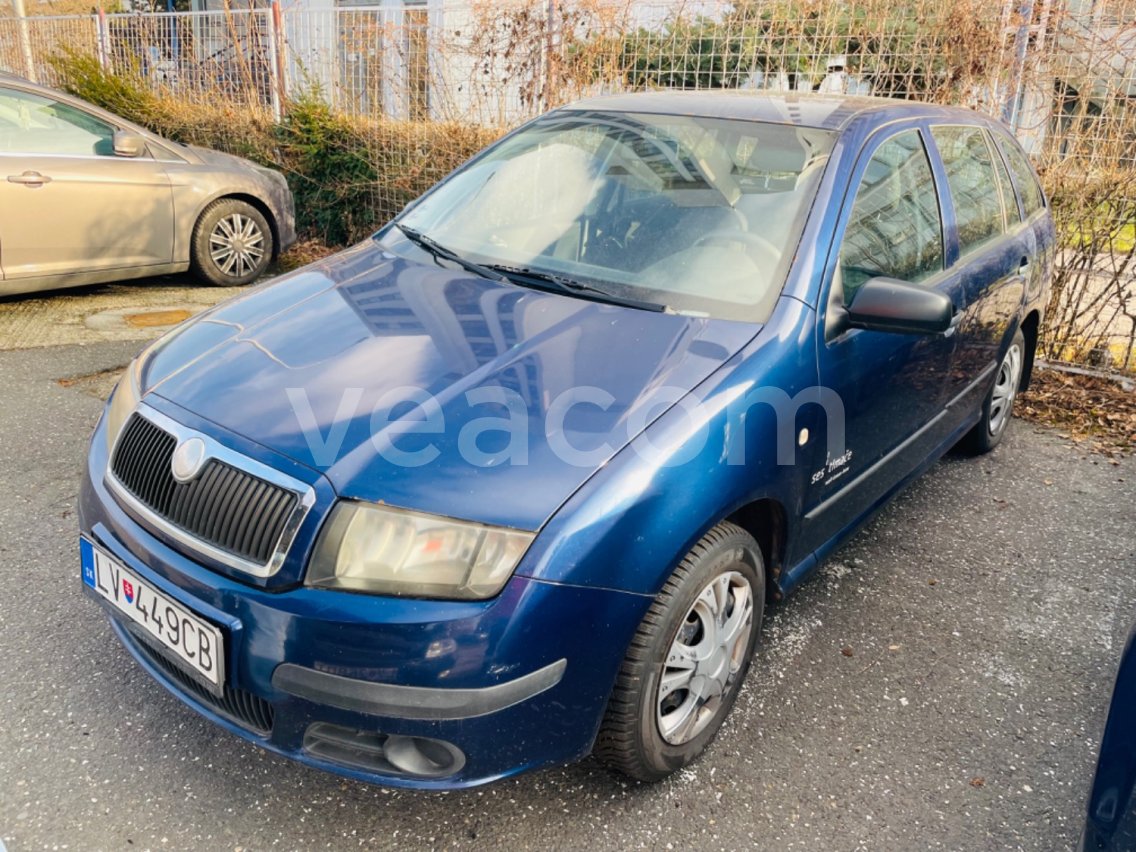 Online aukce: ŠKODA Fabia 