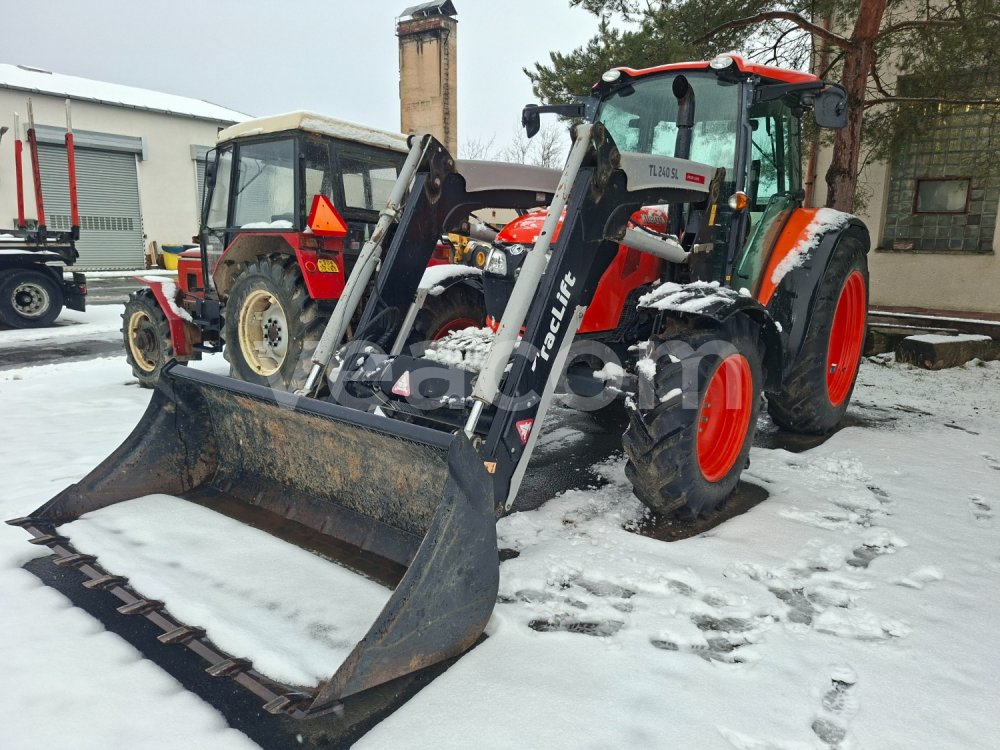 Online aukce: KUBOTA  M9960 H-C 4X4 + TRAC-LIFT TL 240 SL
