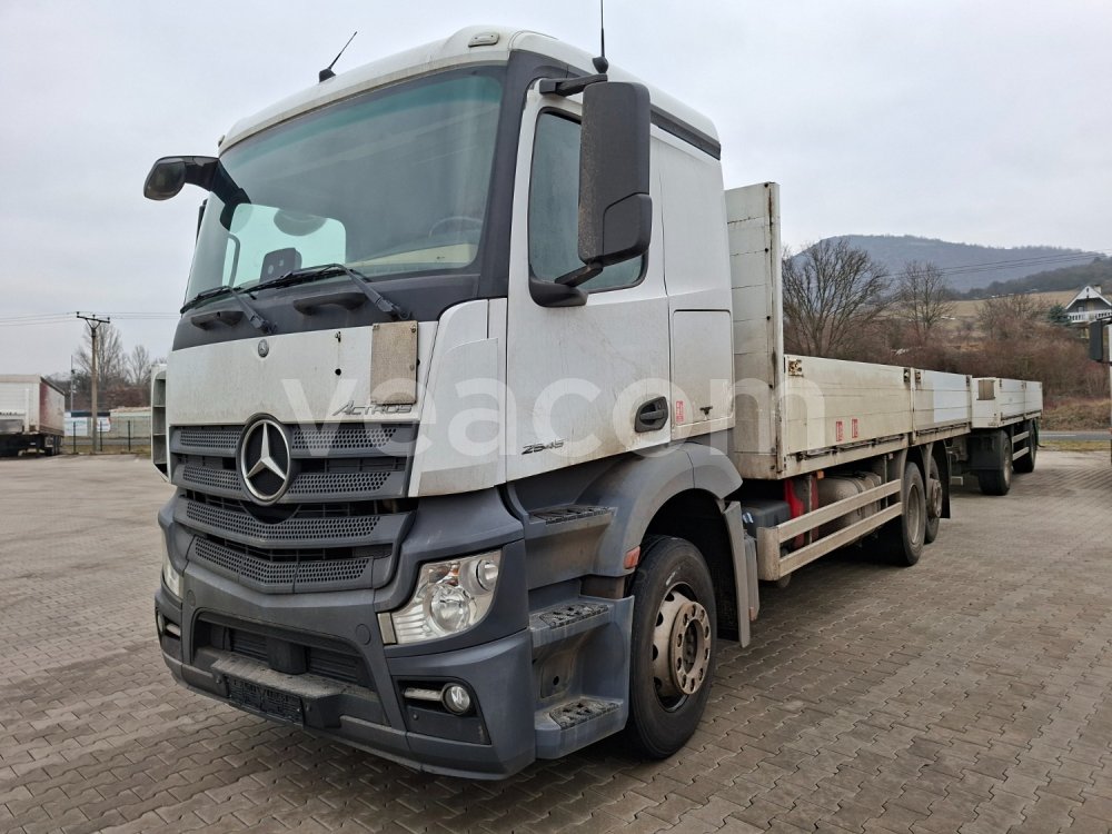 Online auction: MB  ACTROS 2545 6X2 + SVAN TCH202