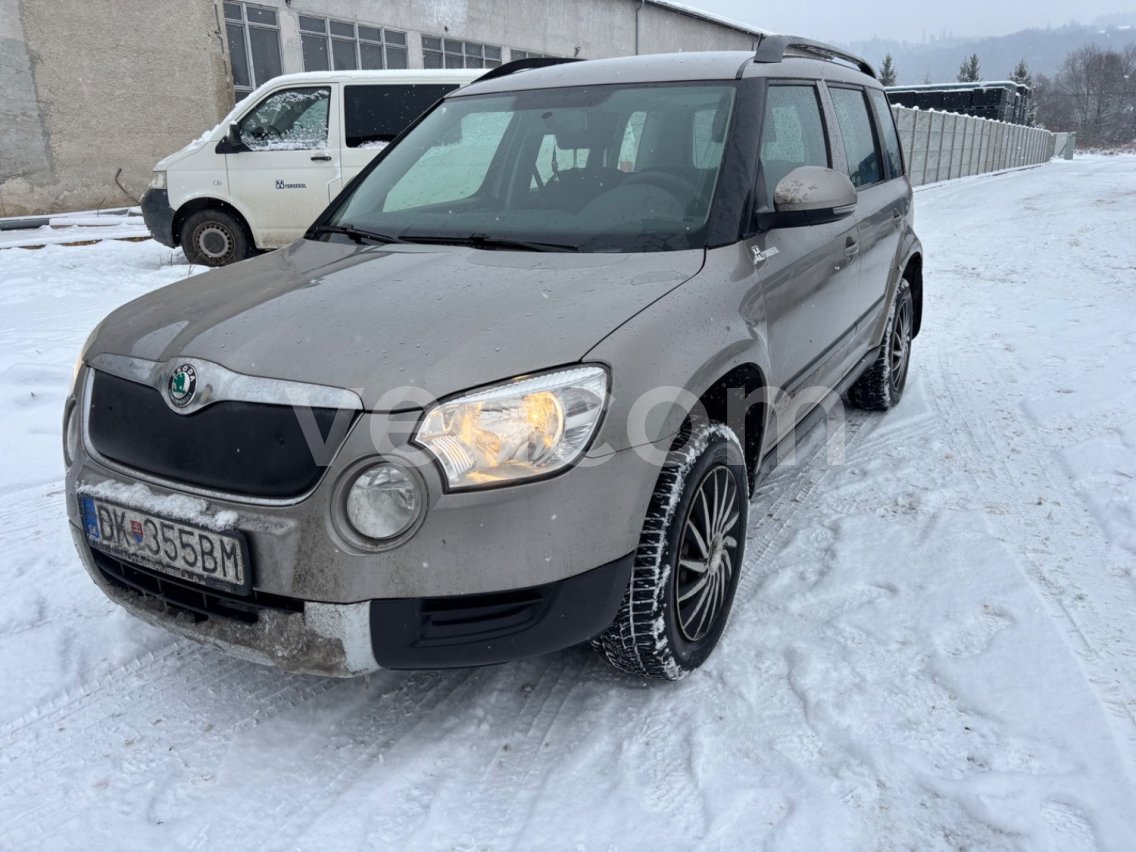 Online aukce: ŠKODA Yeti 4X4