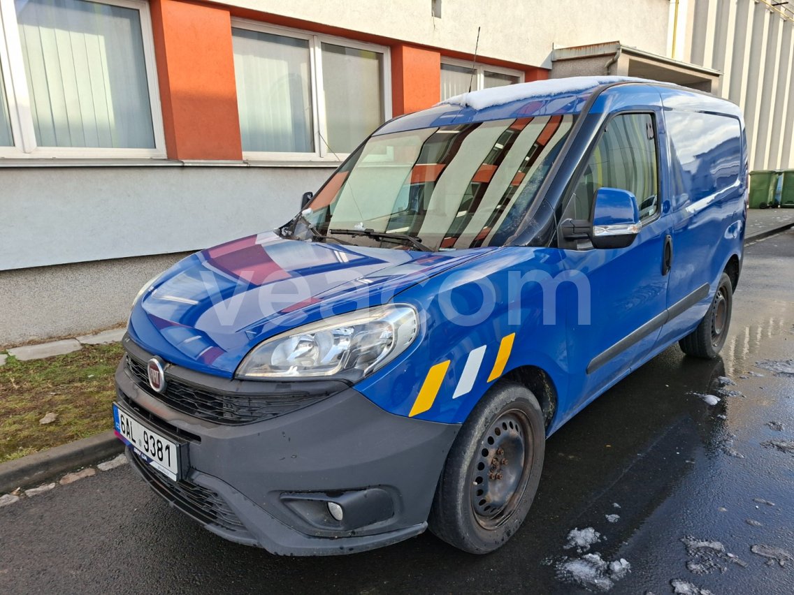 Online aukce: FIAT  DOBLÓ CARGO + POJÍZDNÁ DÍLNA