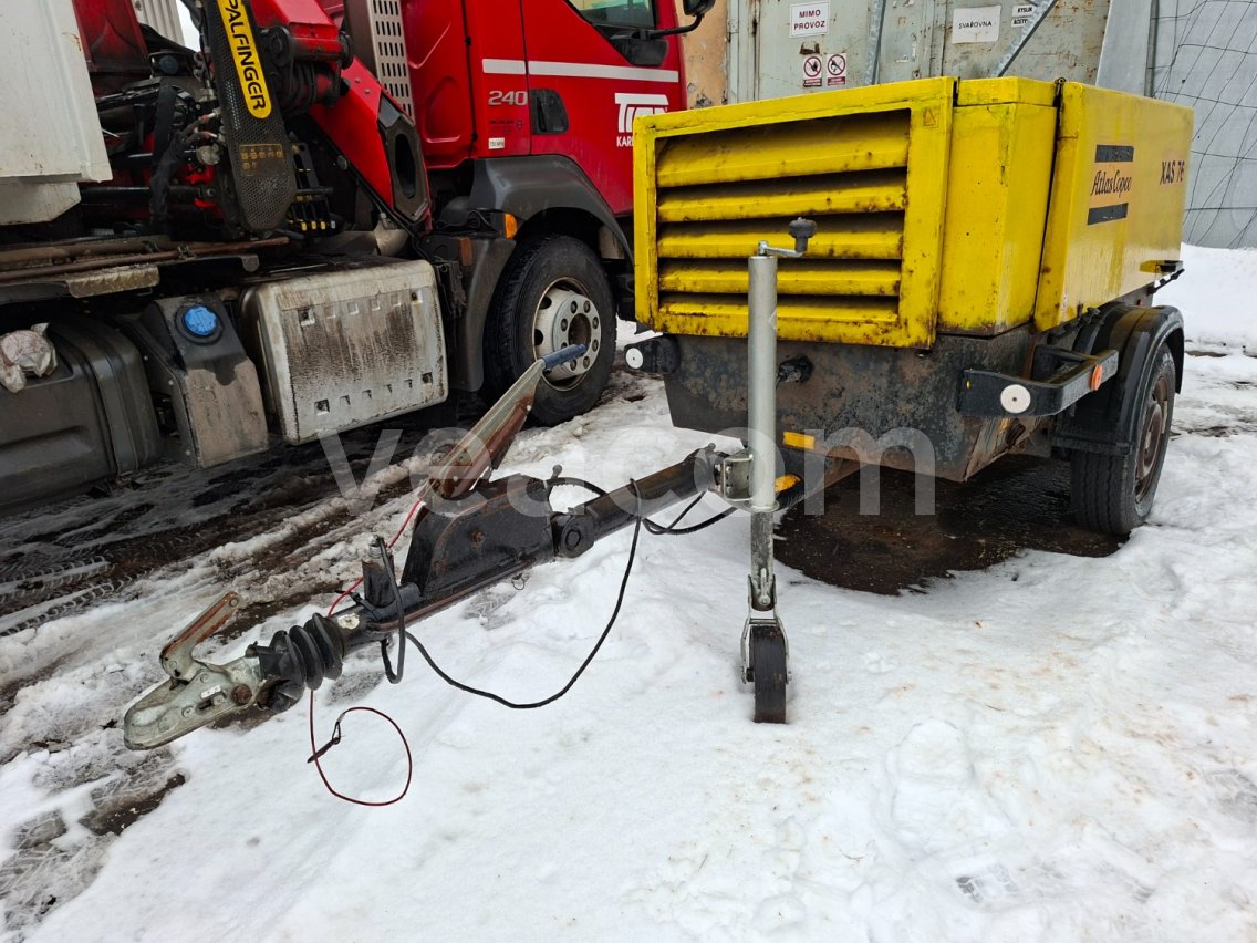 Online aukce:   ATLAS COPCO XAS 76DD