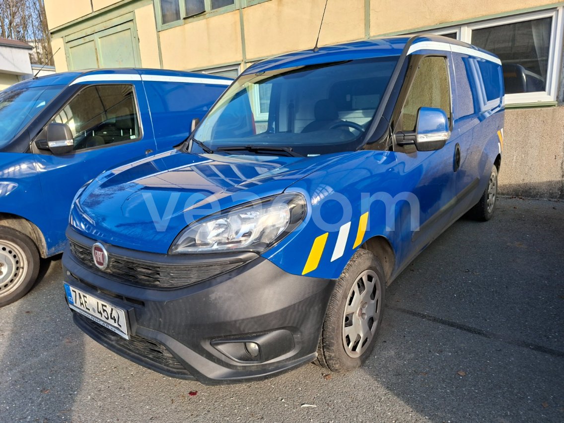 Online aukce: FIAT  DOBLÓ CARGO MAXI + POJÍZDNÁ DÍLNA